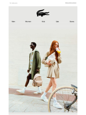 Lacoste - New Season Silhouettes.