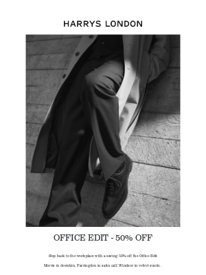 Harry's of London - Office Edit - 50% OFF