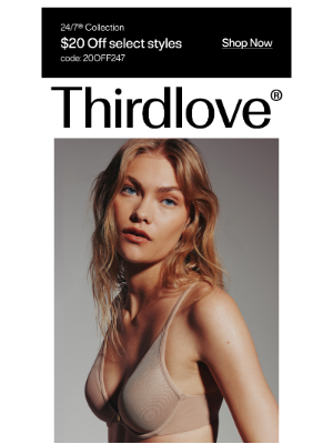 ThirdLove - The everyday bra edit for Shawn