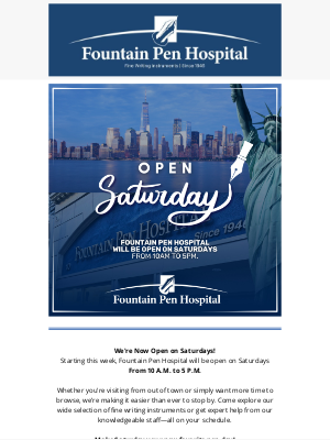 FountainPenHospital - Discover What This Week's Back Room Has In Store!