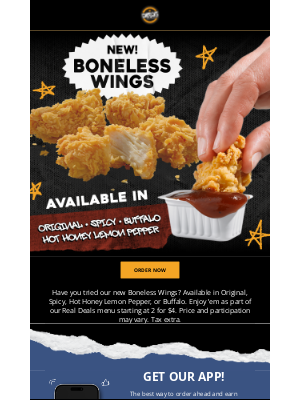 Church's Chicken - New Boneless Wings are here!