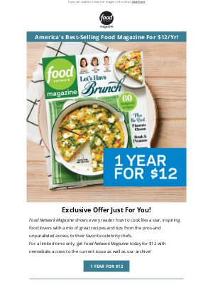 CookiesKids - Exclusive Offer: Food Network Magazine for $12/Year