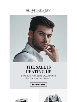 Bling Jewelry - Bling for Him Is Going Fast – 20% Off