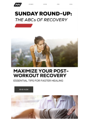 Onnit - Sunday Round-Up: The ABCs of Recovery