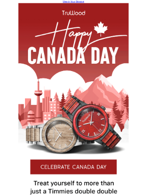 TruWood - Now this is how we celebrate Canada’s Birthday 🇨🇦