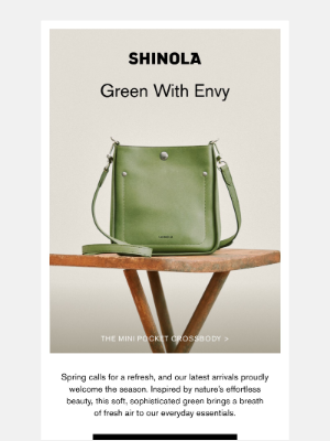 Shinola - New Season, New Hue