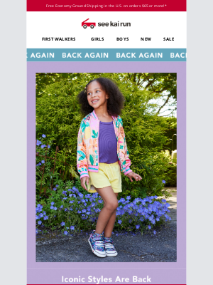 See Kai Run - These Sold Out for a Reason... And They're Back!