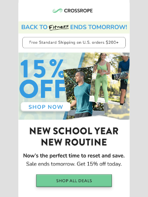 Crossrope - 15% OFF SITEWIDE + 50% OFF DEALS ⏳ ENDS SOON