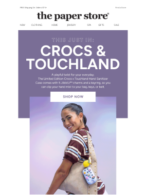 The Paper Store - CROCS x TOUCHLAND is here