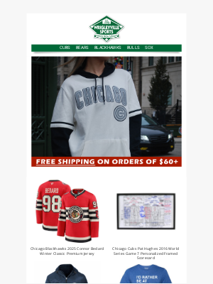 Wrigleyville Sports - Don't Miss Out on Your Favorite Styles...