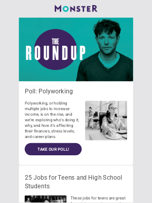 Monster Jobs - Poll: Polyworking