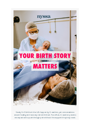 Nyssa - This C-Section Awareness Month, let’s change the conversation