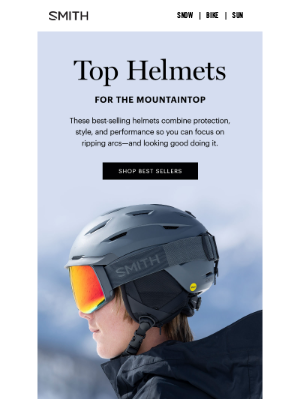 SMITH OPTICS - Best-Selling Helmets for the Slopes