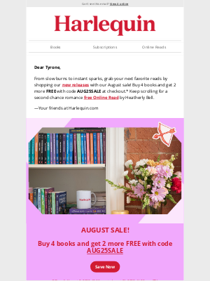 Harlequin - New books you've got to see (+ they're on sale!)