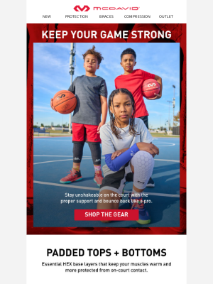 Mcdavid Sports Medical - Unbeatable Support on the Court