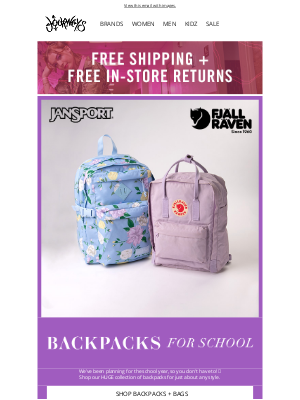 Journeys - Pick your pack for school 🎒✏️