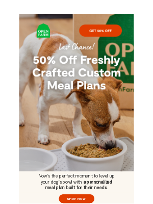 Open Farm - 50% Off Ends Soon! ⏰
