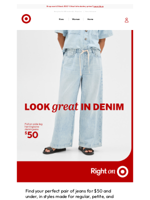 Target (Australia) - You look great in denim 👖