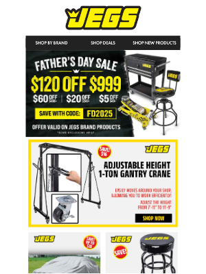 JEGS Performance - From Our Garage to Yours: Shop Top Picks This Father’s Day
