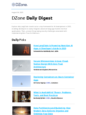 DZone - 2025 dev hacks you need now‼️