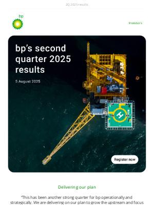 BP - bp second quarter 2025 results