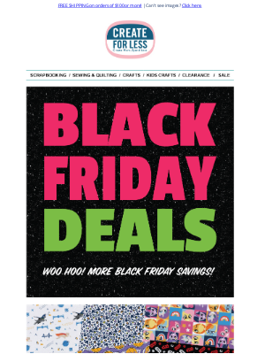 CreateForLess - Black ✳ Friday ✳ Deals