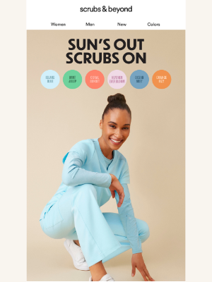 Scrubs & Beyond - Sail Into Summer With Seasonal Scrubs