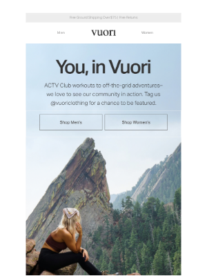 Vuori - You, in Vuori