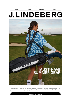 J.Lindeberg - Gear Up for Your Summer Rounds
