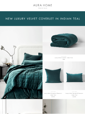 Aurahome - ✴✴ Luxury Velvet Bedding in stunning Autumn Tones + Handmade Rugs ✴✴