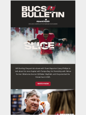 Tampa Bay Buccaneers - Bucs Bulletin: 🚨 Spin to Win Signed Items or More!