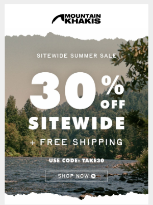 Mountain Khakis - Get It Started... 30% OFF SITEWIDE