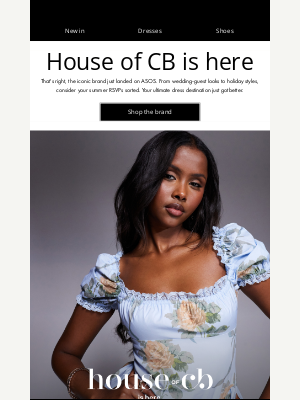 ASOS (United Kingdom) - House of CB is here