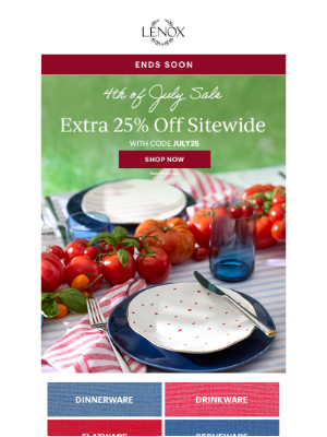 Oneida - 25% Off = Fun in the Sun!