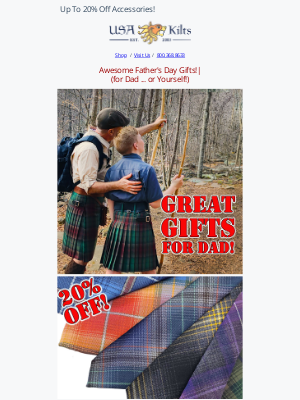 USA Kilts - Remember Dad, You Whipper-Snapper!