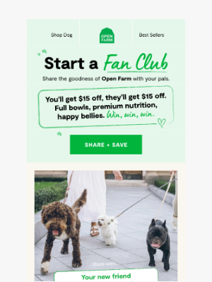 Open Farm - Want $15 Off?