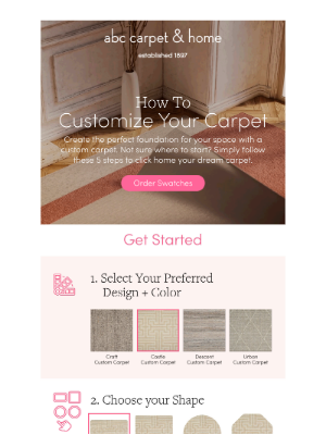 ABC Carpet & Home - Design Your Dream Carpet in 5 Simple Steps