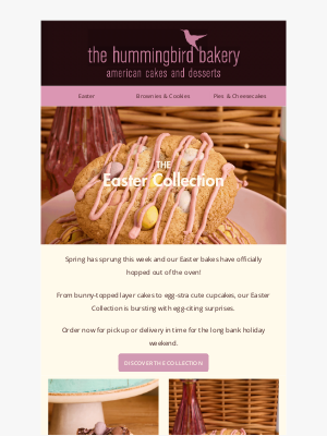 The Hummingbird Bakery - An egg-stra special Easter is just a click away!