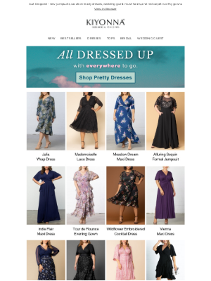 Kiyonna Clothing - The DRESSES that earn a “Love your dress!” every time.