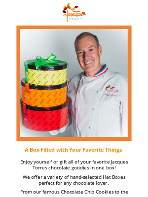 Jacques Torres Chocolate - 🎁 A Box Filled with Your Favorite Things 🎁