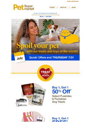 Pet Supermarket - ON SALE❗ Mix & Match BOGO Treats 🍖🐟