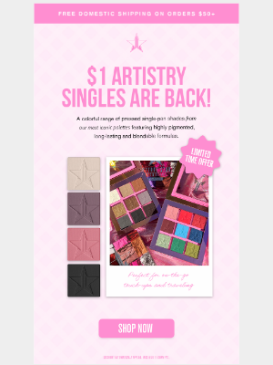 Jeffree Star Cosmetics - ONLY $1 😱