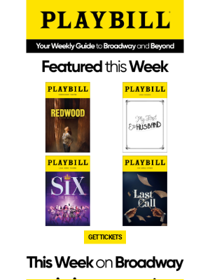 Playbill - Your weekly guide to Main and Beyond 🎭