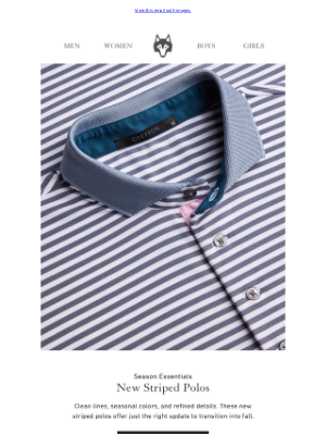 Greyson Clothiers - The New Lineup of Striped Polos