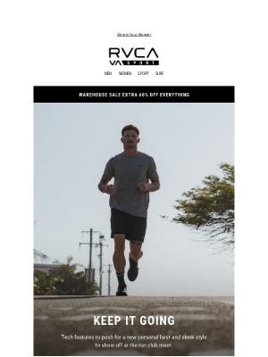 RVCA - Push Forward With These Sport Styles