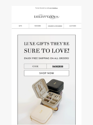 Lillian Vernon - Free shipping on ALL Luxe Gifts ✨