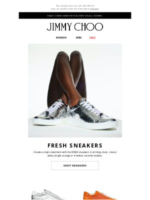 Jimmy Choo - New In: Sneakers And Rain Boots