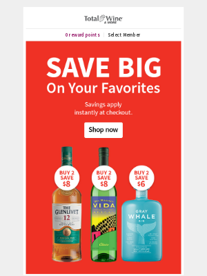 Total Wine & More - Save BIG on June Specials