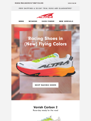Altra Running - Colors Made to Fly 💨