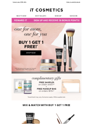 IT Cosmetics - Shop & save with Buy 1 Get 1 Free